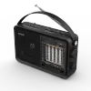 ラジオXHDATA D901 AM FM SWポータブルラジオBluetoothCompatible Radio ReceiverスピーカーサポートTFカードMP3音楽プレーヤー
