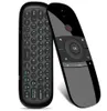 W1 24g air mouse teclado sem fio controle remoto infravermelho aprendizagem 6 eixos receptor de sentido de movimento para caixa de tv pc270g493m1990586