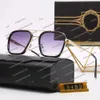 2024 Lunettes de soleil carrées pilotes vintage pour femmes hommes stylistes de mode nuances cadre doré style lunettes de soleil hommes UV400 lunettes de soleil dégradées
