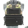 Tactical Vests Hunting Jackets Lightweight Fcsk 2.0 Vest Combat Plate Carrier Equipment Outdoor Cs Game Quick Release 500D Drop Deli Dhejk