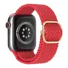 Apple WatchのデザイナーIWATCH 7 3 4 5 SE 6シリーズナイロンストラップファブリックエラスティックバンド伸縮可能時計帯域