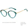 Solglasögon R54497 ovala läsglasögon 1,00 2,00 3,00 Presbyopia Kvinnor PLASTIC TITANIUM -glasögon