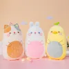 Cushions 4580cm Little Animals Plush Toy Fatty Squishy Stuffed Dinosaur Pig Penguin Bear Soft Doll Baby Appeasing Cartoon Plush Cushion