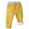 Jupe-pantalon en jean pour enfants, vêtements pour bébés garçons, épais, chaud, en cachemire, pantalons pour enfants, petits pieds sauvages, 16 ans, nouvelle collection 2019