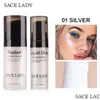 Бронзеры-хайлайтеры Sace Lady Face Glow Крем-хайлайтер Жидкий иллюминатор Макияж Shimmer Макияж для лица Осветляющий блеск Brand Co Dhkwb