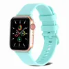 Tasarımcı I Watch Bands için Apple Watch Ultra 49mm Silikon Saat Bandı Iwatch Serisi 8 7 6 5 4 3 2 SE 38mm 40mm 45mm Evrensel Renkli Akıllı Saatler Strap Smartwatch Gr