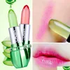 Lippenbalsem 6 kleuren Aloë Vera lippenbalsem Crystal Jelly Lipstick Set Magische temperatuur Kleurverandering Langdurig hydraterend Waterdicht Li Dhmzv