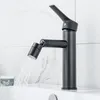 Bathroom Sink Faucets Creative Stainless Steel Basin Faucet Black Paint And Cold Mixing Wash