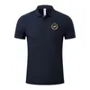 Polos Polos Designer haftowana marka logo Summer Men Polo T koszule z krótkim rękawem Zrzuć kołnierz Slim Fit Casual Sports Plus