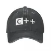 Berets Python Linux Code Bonés de beisebol Chapéus C Classic Dad Hat para homem Peaked Cap Sun Shade