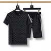 24ss Mens Designers Tracksuit Set Luxo Clássico Moda Havaiana Camisas Fatos Abacaxi Impressão Shorts Camisa Manga Curta Terno