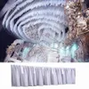 Witte Tutu plafond draperie panelen bruiloft luifel decoratie Mariage lange pure gaas plafond draperen ceremonie Hall Decor