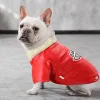 ジャケットクールドッグレザージャケットコート暖かい冬のペット服服衣装フレンチブルドッグの服コート小さな犬用コート