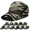 Bollmössor Justerbar baseballmössa män kvinnor militär hatt snapback sunhat utomhus djungel jakt kamouflage huvudbonader