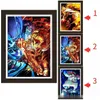 3D stereoscopisch schilderij multi-stijl geleidelijke verandering poster anime naakt oog schilderij groothandel detailhandel PET raster schilderij 30-40cm geschenken