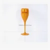 Wine Glasses Party Veuve Champagne Coupes Glass Vcp Flutes Acrylic Goblet Trendy Plastic Cups Summer Christmas Present Drop Delivery Dhbx1