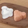 Forma di cartone animato Stampo per palline di riso Sushi Triangolo Stella Palla di riso Stampo fai da te Bento Press Maker Utensili giapponesi Accessori da cucina YFA1959