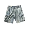 Shorts pour hommes Short en jean short en jean d'été pour hommes vêtements de mode coréenne longueur au genou vêtements de rue bermuda J240228