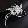 Korean Style High-end Pearl Hot Selling Flower Brooch Women's Versatile Coat Suit Pin