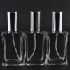 Bottle 10pcs/lot 30ml 50ml Square Glass Empty Perfume Bottles Spray Atomizer Refillable Bottle Scent Case with Travel Size Portable