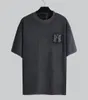 Men's Plus Tees & Polos Round neck embroidered and printed polar style summer wear with street pure cotton t-shirts w223t