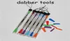 strumento dab per intaglio di cera in metallo da 120 mm con tubo di plastica pacchetto individuale strumenti dabber punte in silicone estremità DHL2579626