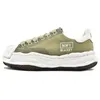 Baskets de créateurs Mihara Yasuhiro Blakey Chaussures de marche Chaussures de sport en toile Noir et blanc jaune bleu vert olive chaussures de sport de plein air pour hommes et femmes