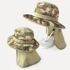 Cappelli Protezione UV Bambino Estate Safari Cappello da sole Berretto da ragazzo Bambini Panama Cappello da spiaggia unisex per bambina Cappello da pescatore con risvolto per bambini