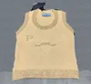 24 dames gebreide T-shirt met korte mouwen met bloemenletter Patchwork Gold Garen Vest T-shirt, leeftijd Versyatiel shirt vermindert 227