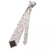 Papillon Cravatta da uomo Pastelli Modello Collo Anni '80 Colori Novità Colletto casual Design Abbigliamento quotidiano Cravatta di qualità Accessori