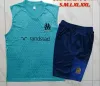 2023 24 Marseilles Trascksuit 축구 유니폼 남자 훈련복 23/24 남자 Olympique de Marseilles Suretement Maillot Foot Short Sleeves 스포츠웨어 세트