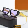 sunglasses men funky sunglasses women sunglasses European and American fashion Suitable for all kinds of wear Multi color option rectangular Full frame goggles