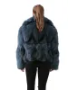 Sets/Anzüge Qiuchen PJ19007 Neuankömmling Real Fox Fur Coat Model Frauen Kurzmantel kostenloser Versand