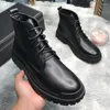 Bottes moto hommes en cuir chaussures décontractées pour homme 2024 cheville mâle designer noir chaussure homme