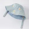 Ensembles DB1220516 dave bella printemps nouveau-né bébé filles mode imprimé floral chapeau mignon enfants fille chapeau