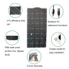 Fotovoltaïsche set 300w zonnepanelen kitsysteem 300w 12 volt en 110v 220v 1000w omvormer voor thuisdak Zonneplaatkit compleet