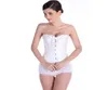 Bridal Women039S Corset Top Lace Trim midja mage Bustiers korsetter plus gotiska sexiga underkläder korselett steampunk överbust kropp6962766