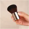 Altri articoli di bellezza per la salute Pennello per trucco Kabuki in polvere 124 - Strumento per cosmetici portatile Mti-Purpose Face Bronzer Ber Cosmetics Drop Delivery Dhxji