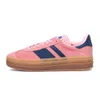 sambaitiesss Schoenen campus 00s negrita Pink Glow Pulse Mint Pink Core Negro Blanco Solar Super Pop Roze Geel heren dames Zapatillas deportivas 00