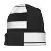 Berets Piano Keys Bonnet Hats Black And White Beanie Custom Skullies Beanies Autumn Vintage Men Outdoor Sport Thermal Elastic Caps