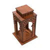 Candle Holders Lantern Table Wooden Holder Decoration For Indoor Outdoor