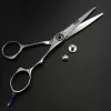 Tools Scissors 6 Inch High Quality Barber Scissors Set Haircut Professional Vg10 Scissors Fine Cut Wear Free Custom