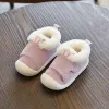 Laarzen winter baby peuter laarzen warme pluche babymeisjes jongens sneeuwlaarzen buitenshuis zacht bodem niet -slip kinderliedjes kinderen laarzen schoenen