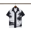 Camisa de diseñador 24ss Camisas con botones para hombre Camisa de bolos con estampado Hawaii Camisas casuales florales Hombres Slim Fit Vestido de manga corta Camiseta hawaiana M-3XL 12