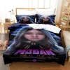 Set 2023 M3gan Movie da letto da letto set singolo Twin Full Regina King Size Set aldult Kid Biding DuvetCover Set set da letto anime 3D