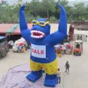 wholesale 8mH (26ft) With blower Free Ship Outdoor Activities commercial advertising giant inflatable gorilla cartoon ground balloon air balloons for sale