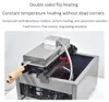 Dubbele Plaat Verwarming Computer Digitale Controle 3 STKS Kaas Munt Wafel Machine Korea Gouden Munt Wafelijzer Machine