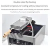 Commerical 4PCS COINA COINA MAKER 3000W 3000W طلاء غير مصقم من الذهب عملة خبز الوفل صنع صانع الكهرباء/الغاز