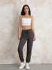 Women's Pants Women Elastic Jogger Sweatpants Casual Solid Color Yoga Workout Running With Pockets Athletic Lounge Trousers