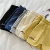 Roupa shorts de algodão para as mulheres 2022 suor calças curtas cintura alta roupas femininas moda doces hotpants loungewear casual calças yoga